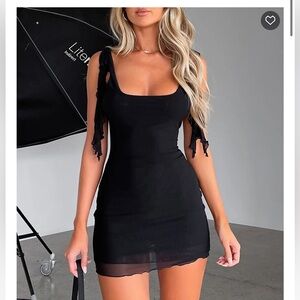 White Fox Mini Dress